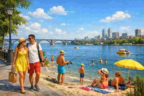 Спека до +33 °C: якою буде погода у Дніпрі 11 серпня