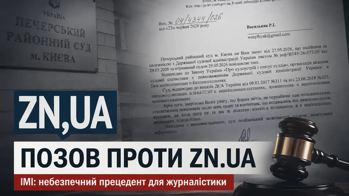 Позов Борзих до ZN.UA: суд переніс засідання, юристи вбачають ризик для медіа