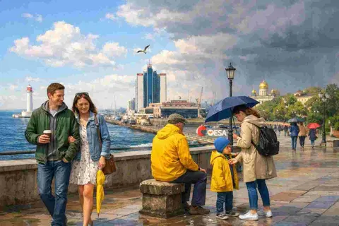 Одеса 17 вересня: теплий день із коротким дощем