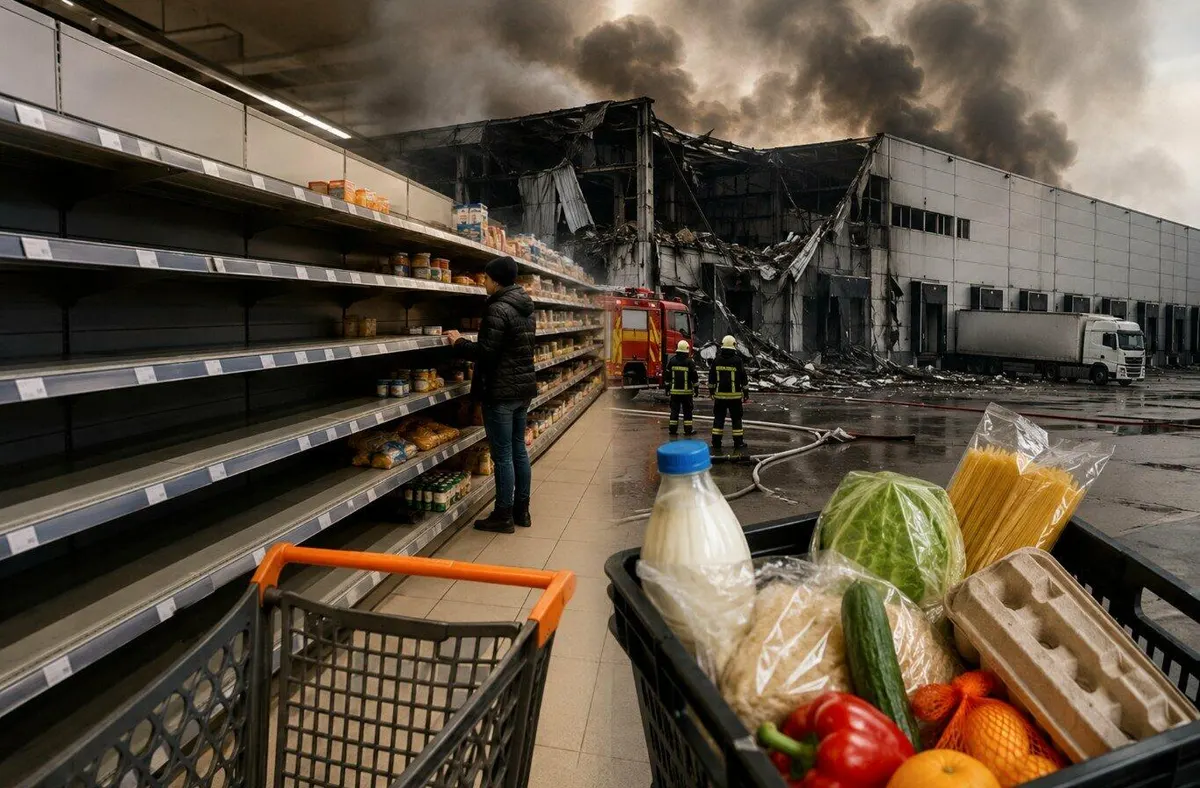 Ціни на продукти й техніку: як удари РФ по логістиці змінять полиці магазинів