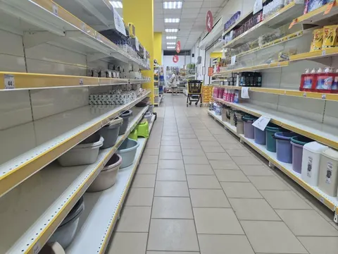 Порожні полиці в Харкові: логістика, а не дефіцит