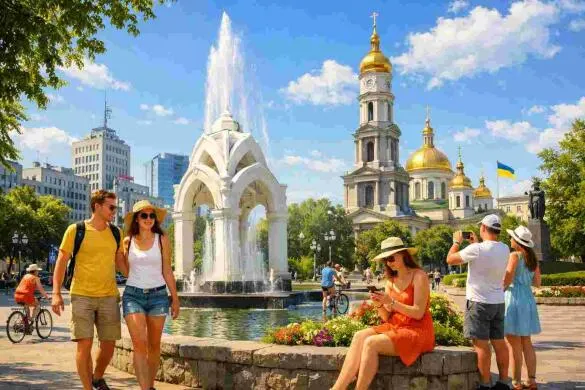 Спека в Харкові 17 серпня: до +31,8 °C та ясне небо