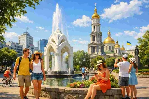 Спека в Харкові 17 серпня: до +31,8 °C та ясне небо