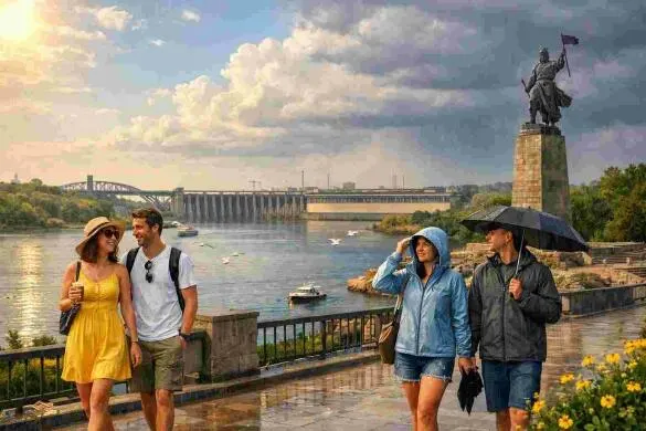 8 серпня в Запоріжжі: спека вдень, дощ і вітер у вечірні години