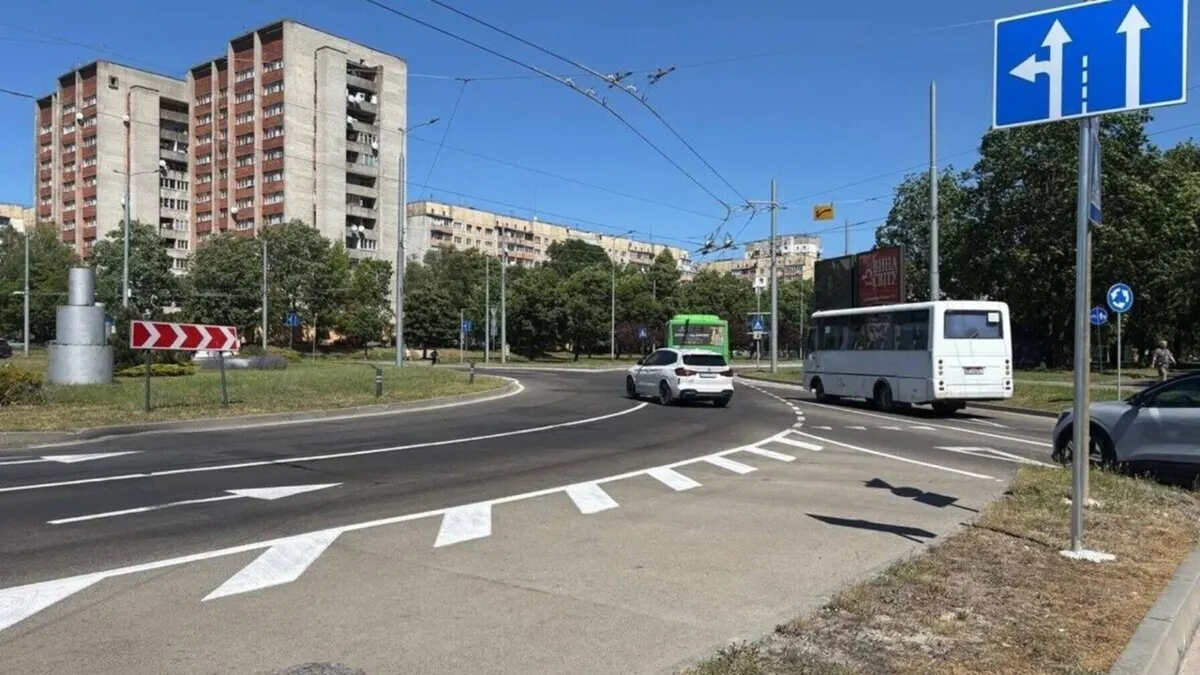 «Турбо-кільце» на Кульпарківській: що змінилося для водіїв і пішоходів