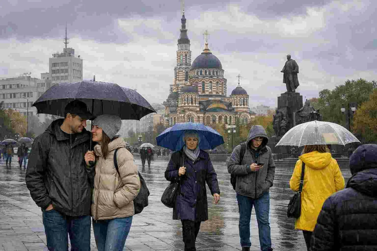 Харків 23 вересня: дощовий день із похолоданням і що це означає для міста