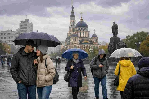 Харків 23 вересня: дощовий день із похолоданням і що це означає для міста