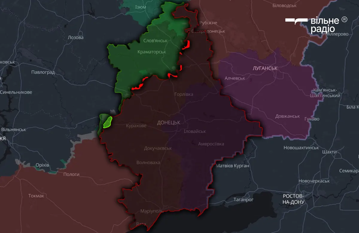 Серпень на Донеччині: звільнили 71 км², але втратили більше