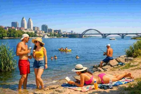 Спека в Дніпрі 6 серпня: температура сягне +35,5°C