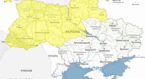Спека відступає: 7 серпня в Україні очікуються грози, зливи та град