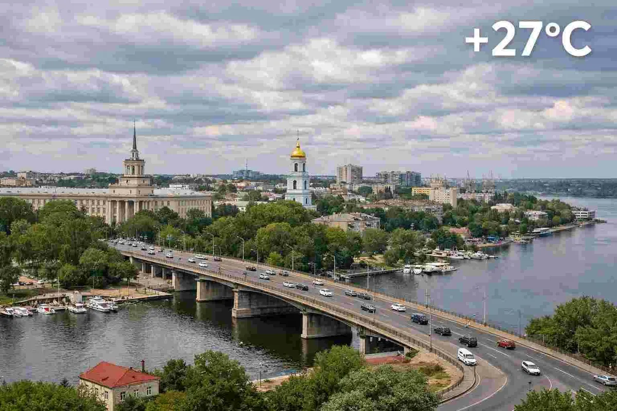 2 вересня у Миколаєві: тепло та хмарно, до +27°C