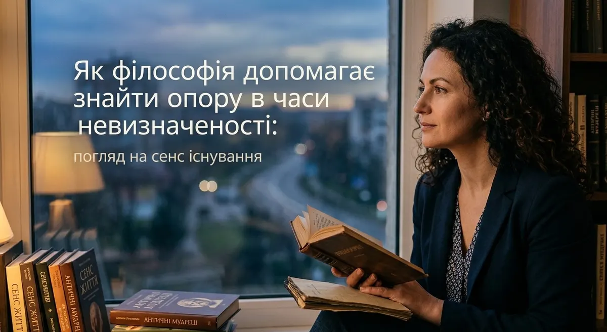 Внутрішня опора: як філософія допомагає в часи невизначеності
