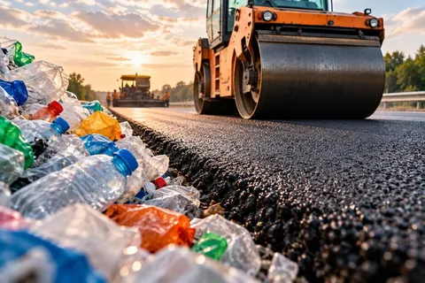 Китай випробував дорогу з переробленого пластику: що це означає